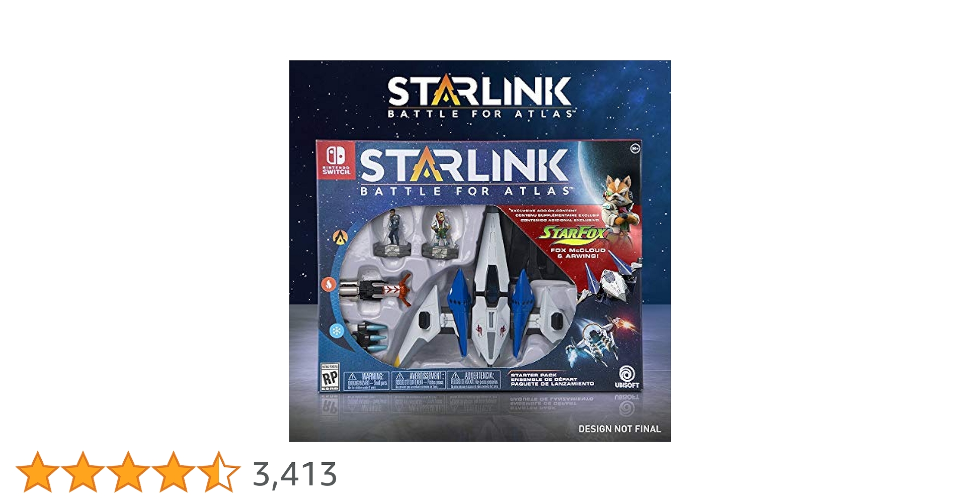 新品switch スターリンク・バトルフォーアトラス　スターフォックス Amazon.co.jp: Starlink: Battle for Atlas (輸入版:北米